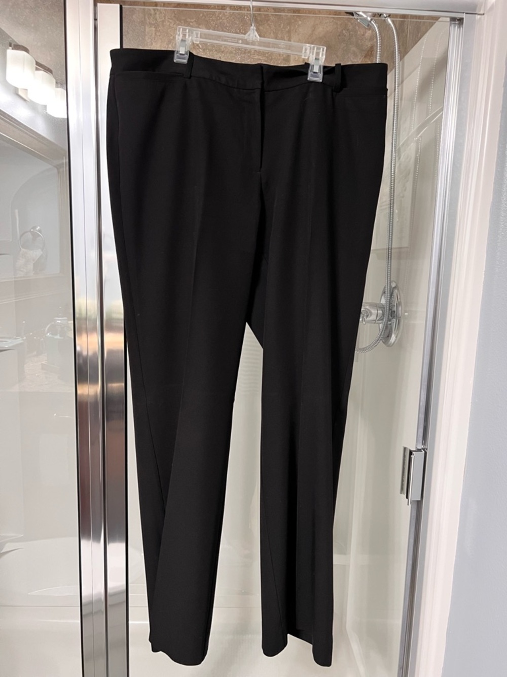 Lauren Ralph Lauren Black Cropped Dress Pants - Straight Ankle